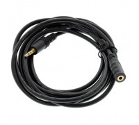Кабель мультимедійний 3.5mm M to 3.5mm F 5.0m Value (B00344)