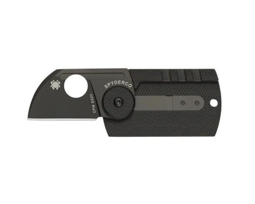 Ніж Spyderco Dog Tag Carbon Fiber (C188CFBBKP)