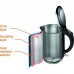 Електрочайник Gorenje K 15 DWS (K15DWS)