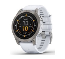 Смарт-годинник Garmin EPIX PRO (g2), 47, Saph, Ti Whitestone, GPS (010-02803-21)
