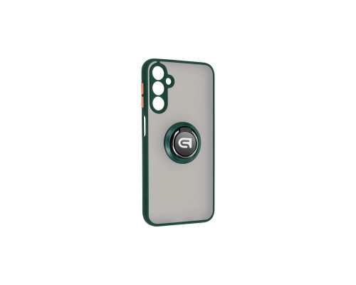 Чохол до мобільного телефона Armorstandart Frosted Matte Ring Samsung A24 4G (A245) Dark Green (ARM68895)