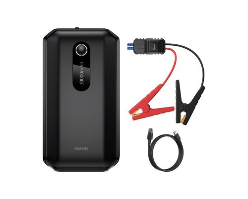 Пуско зарядний пристрій Baseus 10000mAh Super Energy AirCar Jump Starter Black (CGNL020101)