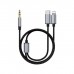 Кабель мультимедійний MH-232 AUX 3.5mm - USB Type-C - Lightning XoKo (XK-MH-232)