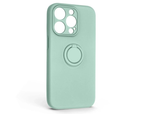 Чохол до мобільного телефона Armorstandart Icon Ring Apple iPhone 14 Pro Mint (ARM68716)