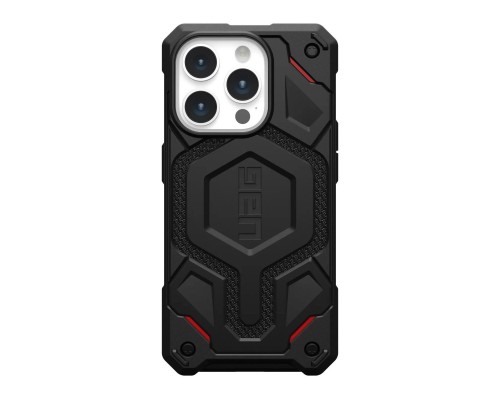 Чохол до мобільного телефона UAG Apple iPhone 15 Pro Max Monarch Pro Magsafe, Kevlar Black (114222113940)