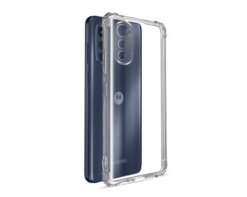 Чохол до мобільного телефона BeCover Anti-Shock Motorola Moto E32s Clear (709826)