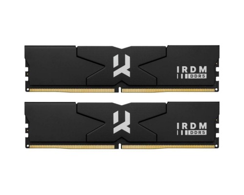 Модуль пам'яті для комп'ютера DDR5 32GB (2x16GB) 6400 MHz IRDM Black Goodram (IR-6400D564L32S/32GDC)