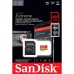 Карта пам'яті SanDisk 256GB microSD class 10 UHS-I U3 Extreme (SDSQXAV-256G-GN6MA)