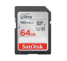 Карта пам'яті SanDisk 64GB SD class 10 UHS-I Extreme Ultra (SDSDUNB-064G-GN6IN)