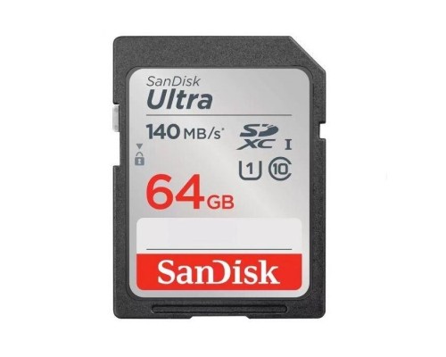 Карта пам'яті SanDisk 64GB SD class 10 UHS-I Extreme Ultra (SDSDUNB-064G-GN6IN)