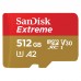 Карта пам'яті SanDisk 512GB microSD class 10 UHS-I U3 V30 Extreme (SDSQXAV-512G-GN6MA)