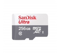 Карта пам'яті SanDisk 256GB microSDXC class 10 UHS-I Ultra (SDSQUNR-256G-GN3MN)