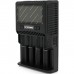 Зарядний пристрій для акумуляторів Nitecore SC4 (4 channels, LCD, Li-ion, Ni-MH, Ni-Cd, AA(R6), ААA(R03), AAAA, С(R14), 3A) (NITD4LCDSC4)