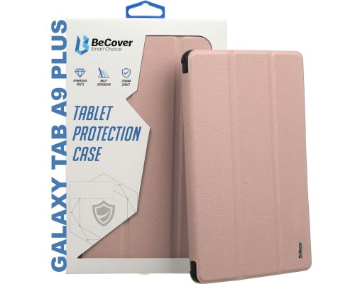 Чохол до планшета BeCover Smart Case Samsung Tab A9 Plus SM-X210/SM-X215/SM-X216 11.0″ Rose Gold (710310)