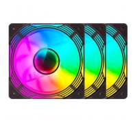 Кулер до корпусу Gamemax KF300R BK