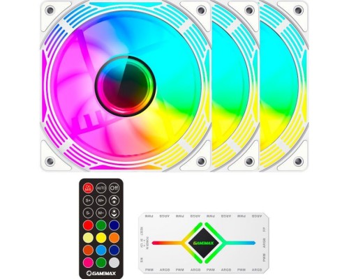 Кулер до корпусу Gamemax KF300 WH