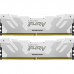 Модуль пам'яті для комп'ютера DDR5 64GB (2x32GB) 6400 MHz Renegade White XMP Kingston Fury (ex.HyperX) (KF564C32RWK2-64)