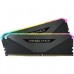 Модуль пам'яті для комп'ютера DDR4 32GB (2x16GB) 3600 MHz Vengeance RGB RT Black Corsair (CMN32GX4M2Z3600C18)