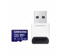 Карта пам'яті Samsung 128GB microSDXC calss 10 UHS-I V30 Pro Plus (MB-MD128SB/WW)