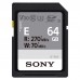 Карта пам'яті Sony 64GB SDXC class 10 UHS-II U3 V30 (SFE64A.ET4)