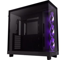 Корпус для ПК NZXT H6 Flow RGB All Black (CC-H61FB-R1)