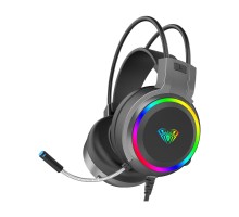 Навушники Aula S608 Wired Gaming Headset 3.5mm*2 + USB Black (6948391235509)
