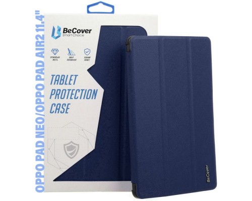Чохол до планшета BeCover Smart Case Oppo Pad Neo (OPD2302)/ Oppo Pad Air2 11.4" Deep Blue (710742)