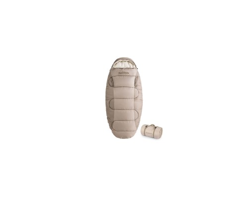 Спальний мішок Naturehike овальний PS200 NH20MSD03 правий, бежевий (6927595765456)