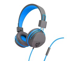 Навушники Jlab JBuddies Studio Kids Wired Graphite/Blue (IEUHJKSTUDIORGRYBLU6)