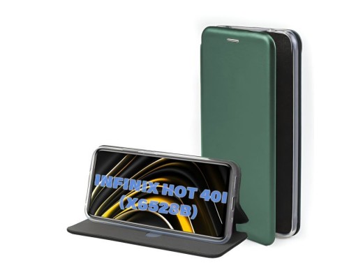 Чохол до мобільного телефона BeCover Exclusive Infinix Hot 40i (X6528B) Dark Green (711232)
