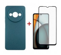 Чохол до мобільного телефона Dengos Xiaomi Redmi A3 + Glass Green (DG-KM-90)
