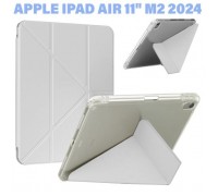 Чохол до планшета BeCover Ultra Slim Origami Transparent Apple iPad Air 11" M2/M3 (2024/2025) Gray (711390)