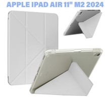 Чохол до планшета BeCover Ultra Slim Origami Transparent Apple iPad Air 11" M2/M3 (2024/2025) Gray (711390)
