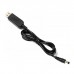 Кабель живлення USB to DC5.5*2.1 5V to 9V 1.0m Value (S1015)