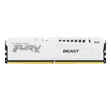 Модуль пам'яті для комп'ютера DDR5 16GB 6000 MHz Beast White XMP Kingston Fury (ex.HyperX) (KF560C30BW-16)