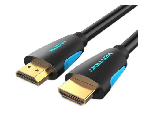 Кабель мультимедійний HDMI to HDMI 15.0m V2.0 4K 30Hz PVC Vention (VAA-M02-B1500)