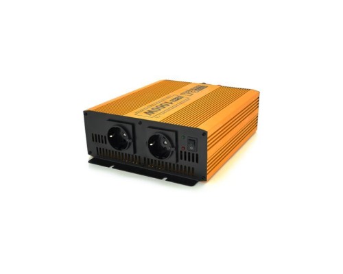 Автомобільний інвертор Mexxsun 12V/220V, 1000W з правильною синусоїдою (MXSPSW-1000-12S)