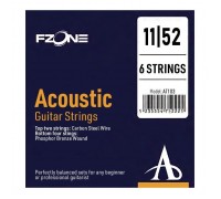 Струни для гітари Fzone Acoustic Bronze (11-52) (AT103)