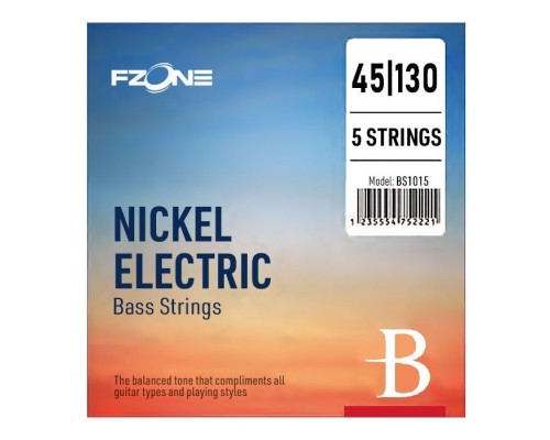 Струни для гітари Fzone Electric Bass Strings (45-130) (BS1015)