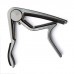 Каподастр Jim Dunlop Trigger Capo Acoustic Curved Smoked Chrome (83CS)