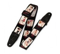 Ремінь для гітари Levy's Print Series Guitar Strap Girls (MPS2-072)