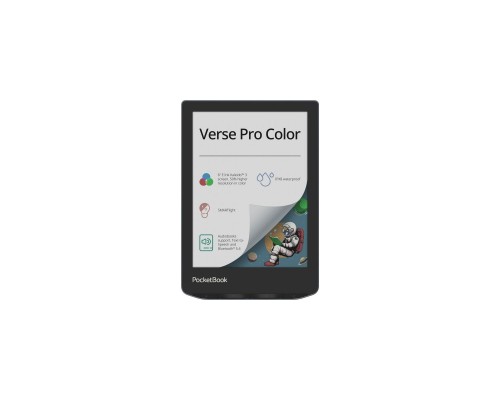 Електронна книга Pocketbook 634K3 Verse Pro Color, StormySea (PB634K3-1-CIS)