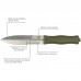 Ніж Skif Neptune SW Olive (FBL-001SWOL)