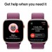 Смарт-годинник Apple Watch Series 10 GPS 46mm Rose Gold Aluminium Case with Plum Sport Loop (MWWV3QH/A)