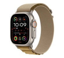 Смарт-годинник Apple Watch Ultra 2 2024 GPS + Cellular 49mm Natural Titanium Case with Tan Alpine Loop - Medium (MX4F3UL/A)