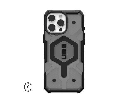 Чохол до мобільного телефона UAG iPhone 16 Pro Max Pathfinder Clear Magsafe Ash (114465113131)