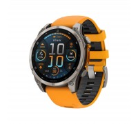 Смарт-годинник Garmin fenix 8 47mm, AMOLED, Saph, Ti/Bare/Grpht, SparkOrg/GrphtBd, (010-02904-11)