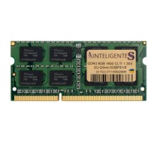 Модуль пам'яті для ноутбука SoDIMM DDR3L 8GB 1600 MHz INTELIGENTES (IS3BFB1/8)