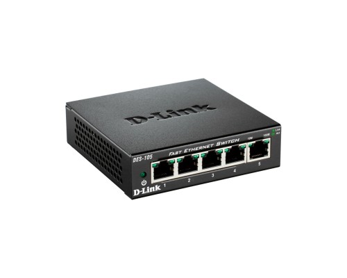 Комутатор мережевий D-Link DES-105