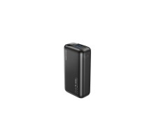 Батарея універсальна XO 30000mAh, PD/20W, QC/22.5W, black (PR200_Black)